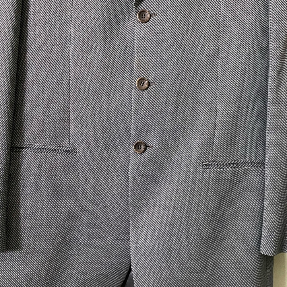 NWOT AUTH.ARMANI COLLEZIONI MENS VIRGIN WOOL AND RAYON - Picture 6 of 10